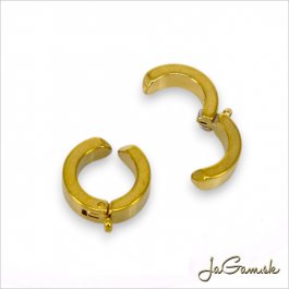 Klipsové zapínanie 16mm chirurgická oceľ, 2ks (CH1699g)